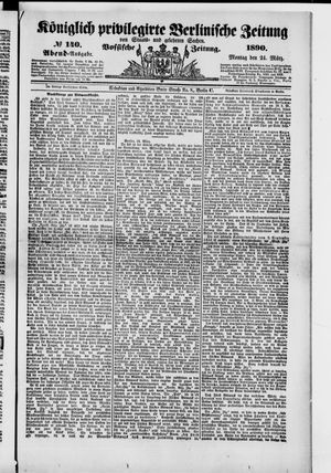 Königlich privilegirte Berlinische Zeitung von Staats- und gelehrten Sachen on Mar 24, 1890