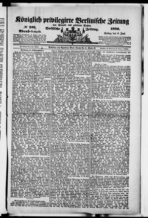 Königlich privilegirte Berlinische Zeitung von Staats- und gelehrten Sachen vom 06.06.1890