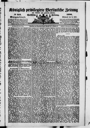 Königlich privilegirte Berlinische Zeitung von Staats- und gelehrten Sachen on Jul 9, 1890