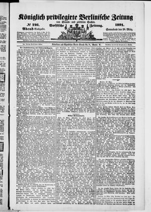 Königlich privilegirte Berlinische Zeitung von Staats- und gelehrten Sachen vom 28.03.1891
