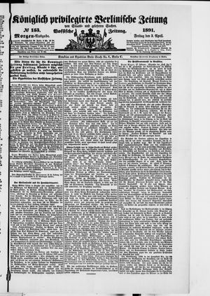 Königlich privilegirte Berlinische Zeitung von Staats- und gelehrten Sachen vom 03.04.1891