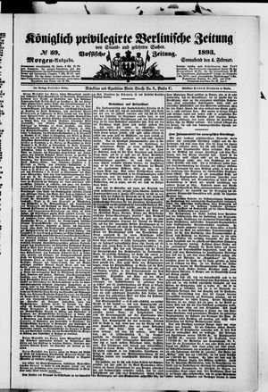 Königlich privilegirte Berlinische Zeitung von Staats- und gelehrten Sachen on Feb 4, 1893