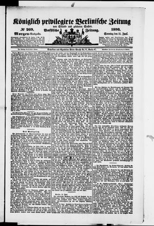 Königlich privilegirte Berlinische Zeitung von Staats- und gelehrten Sachen vom 11.06.1893