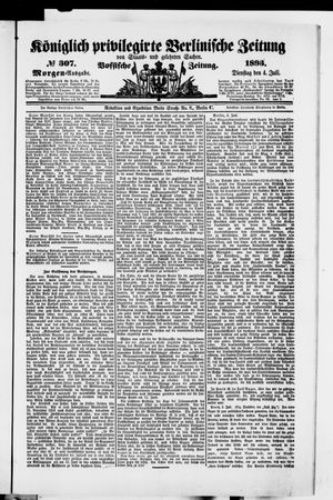 Königlich privilegirte Berlinische Zeitung von Staats- und gelehrten Sachen vom 04.07.1893