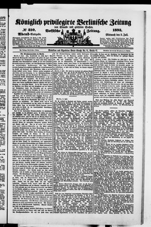 Königlich privilegirte Berlinische Zeitung von Staats- und gelehrten Sachen on Jul 5, 1893