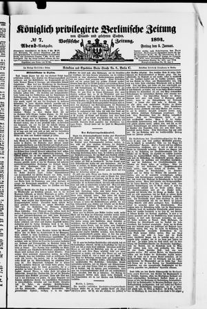 Königlich privilegirte Berlinische Zeitung von Staats- und gelehrten Sachen vom 05.01.1894