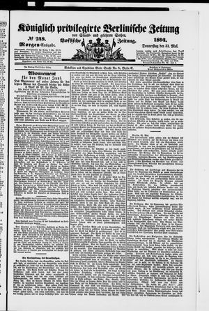 Königlich privilegirte Berlinische Zeitung von Staats- und gelehrten Sachen vom 31.05.1894