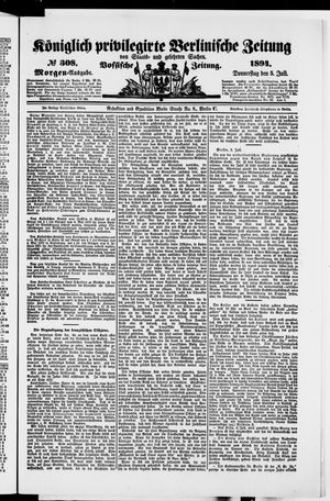 Königlich privilegirte Berlinische Zeitung von Staats- und gelehrten Sachen on Jul 5, 1894