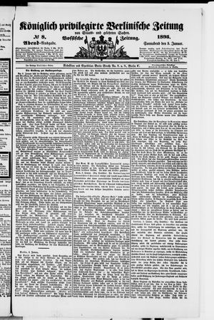 Königlich privilegirte Berlinische Zeitung von Staats- und gelehrten Sachen on Jan 5, 1895