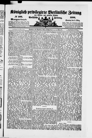 Königlich privilegirte Berlinische Zeitung von Staats- und gelehrten Sachen vom 03.03.1895