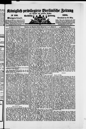 Königlich privilegirte Berlinische Zeitung von Staats- und gelehrten Sachen on Mar 23, 1895