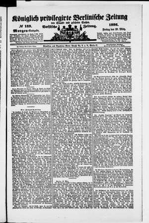Königlich privilegirte Berlinische Zeitung von Staats- und gelehrten Sachen vom 29.03.1895