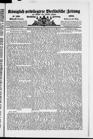 Königlich privilegirte Berlinische Zeitung von Staats- und gelehrten Sachen vom 29.03.1895