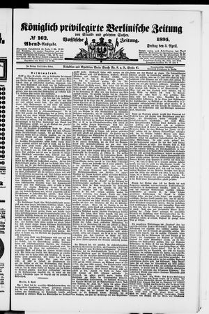Königlich privilegirte Berlinische Zeitung von Staats- und gelehrten Sachen vom 05.04.1895
