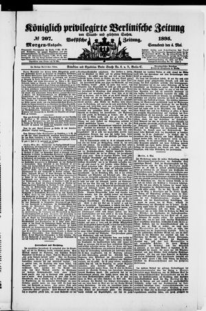 Königlich privilegirte Berlinische Zeitung von Staats- und gelehrten Sachen vom 04.05.1895