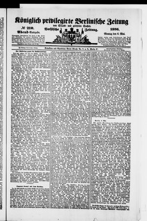 Königlich privilegirte Berlinische Zeitung von Staats- und gelehrten Sachen vom 06.05.1895