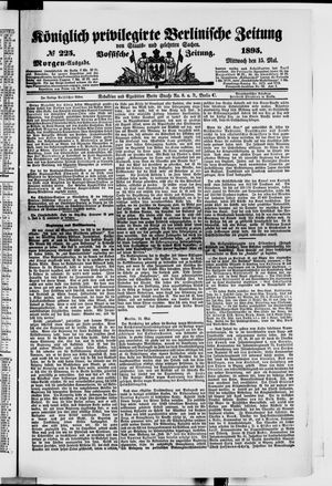 Königlich privilegirte Berlinische Zeitung von Staats- und gelehrten Sachen on May 15, 1895