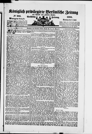 Königlich privilegirte Berlinische Zeitung von Staats- und gelehrten Sachen on Jun 2, 1895