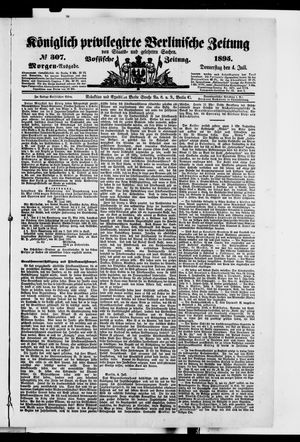 Königlich privilegirte Berlinische Zeitung von Staats- und gelehrten Sachen vom 04.07.1895