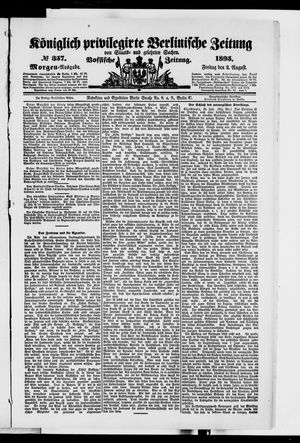 Königlich privilegirte Berlinische Zeitung von Staats- und gelehrten Sachen vom 02.08.1895