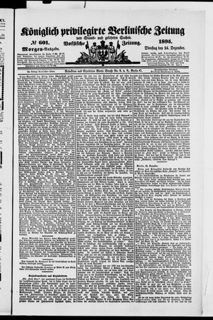 Königlich privilegirte Berlinische Zeitung von Staats- und gelehrten Sachen on Dec 24, 1895