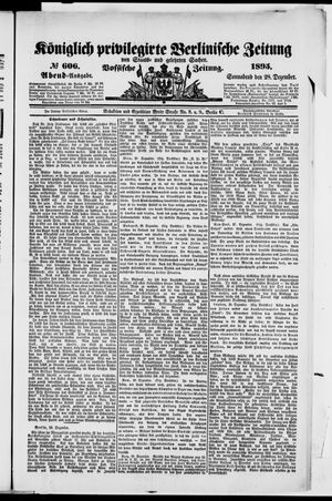 Königlich privilegirte Berlinische Zeitung von Staats- und gelehrten Sachen on Dec 28, 1895