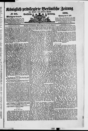 Königlich privilegirte Berlinische Zeitung von Staats- und gelehrten Sachen vom 05.07.1896