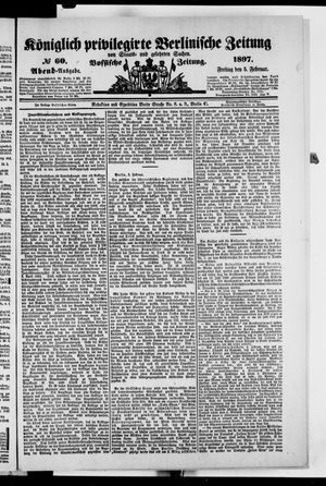 Königlich privilegirte Berlinische Zeitung von Staats- und gelehrten Sachen vom 05.02.1897