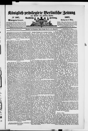 Königlich privilegirte Berlinische Zeitung von Staats- und gelehrten Sachen vom 05.03.1897