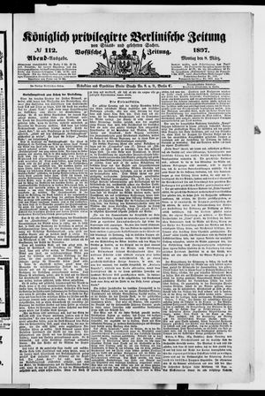 Königlich privilegirte Berlinische Zeitung von Staats- und gelehrten Sachen vom 08.03.1897