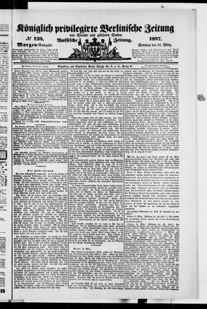Königlich privilegirte Berlinische Zeitung von Staats- und gelehrten Sachen on Mar 14, 1897