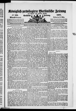Königlich privilegirte Berlinische Zeitung von Staats- und gelehrten Sachen vom 19.03.1897