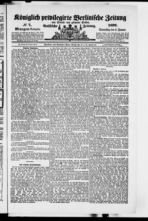 Königlich privilegirte Berlinische Zeitung von Staats- und gelehrten Sachen vom 05.01.1899