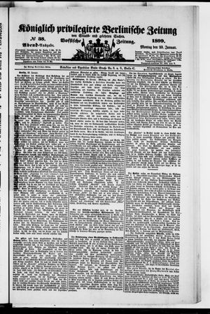 Königlich privilegirte Berlinische Zeitung von Staats- und gelehrten Sachen on Jan 23, 1899