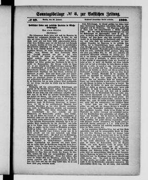 Königlich privilegirte Berlinische Zeitung von Staats- und gelehrten Sachen on Jan 29, 1899