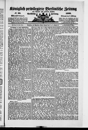 Königlich privilegirte Berlinische Zeitung von Staats- und gelehrten Sachen on Feb 8, 1899
