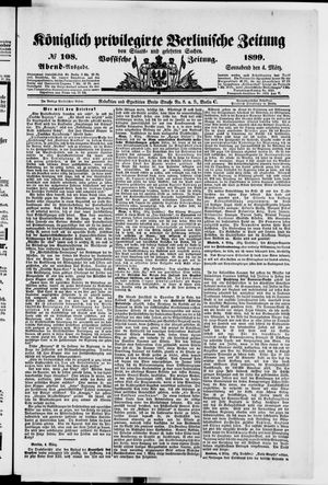 Königlich privilegirte Berlinische Zeitung von Staats- und gelehrten Sachen on Mar 4, 1899