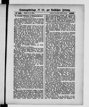 Königlich privilegirte Berlinische Zeitung von Staats- und gelehrten Sachen vom 12.03.1899