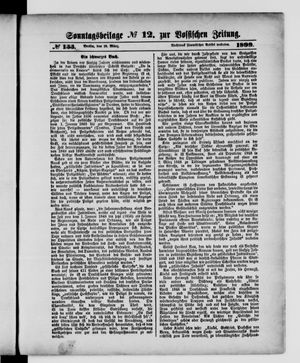 Königlich privilegirte Berlinische Zeitung von Staats- und gelehrten Sachen vom 19.03.1899