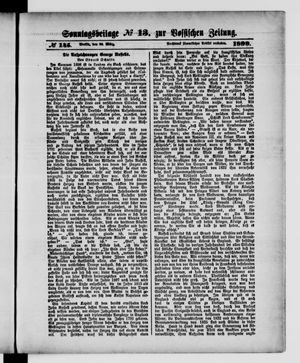 Königlich privilegirte Berlinische Zeitung von Staats- und gelehrten Sachen vom 26.03.1899