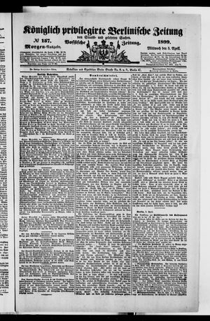 Königlich privilegirte Berlinische Zeitung von Staats- und gelehrten Sachen vom 05.04.1899
