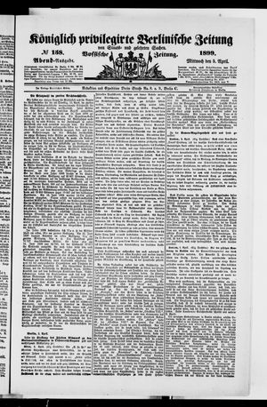 Königlich privilegirte Berlinische Zeitung von Staats- und gelehrten Sachen on Apr 5, 1899