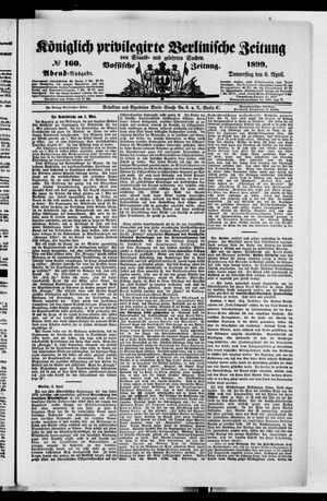 Königlich privilegirte Berlinische Zeitung von Staats- und gelehrten Sachen on Apr 6, 1899