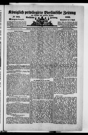 Königlich privilegirte Berlinische Zeitung von Staats- und gelehrten Sachen on Apr 8, 1899