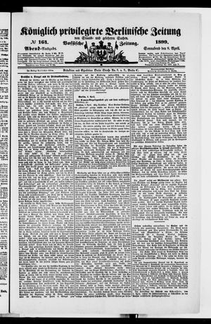 Königlich privilegirte Berlinische Zeitung von Staats- und gelehrten Sachen vom 08.04.1899