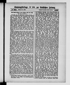 Königlich privilegirte Berlinische Zeitung von Staats- und gelehrten Sachen vom 07.05.1899