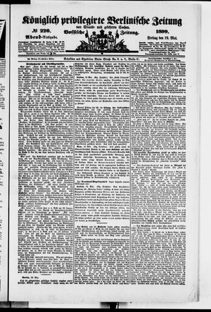 Königlich privilegirte Berlinische Zeitung von Staats- und gelehrten Sachen vom 12.05.1899