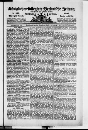 Königlich privilegirte Berlinische Zeitung von Staats- und gelehrten Sachen vom 14.05.1899