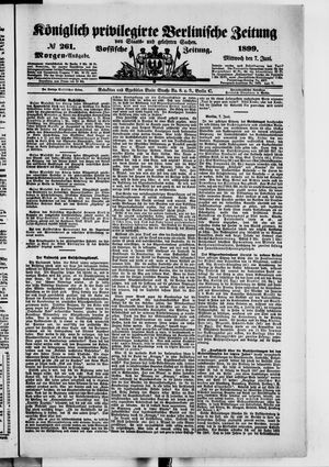 Königlich privilegirte Berlinische Zeitung von Staats- und gelehrten Sachen on Jun 7, 1899