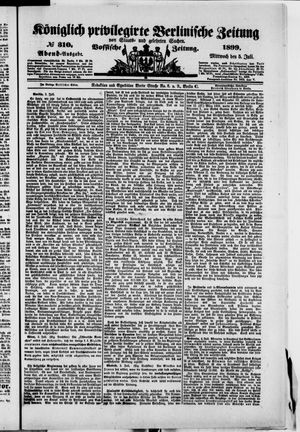 Königlich privilegirte Berlinische Zeitung von Staats- und gelehrten Sachen vom 05.07.1899